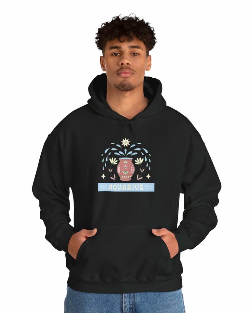 Aquarius Zodiac Hoodie - Unisex
