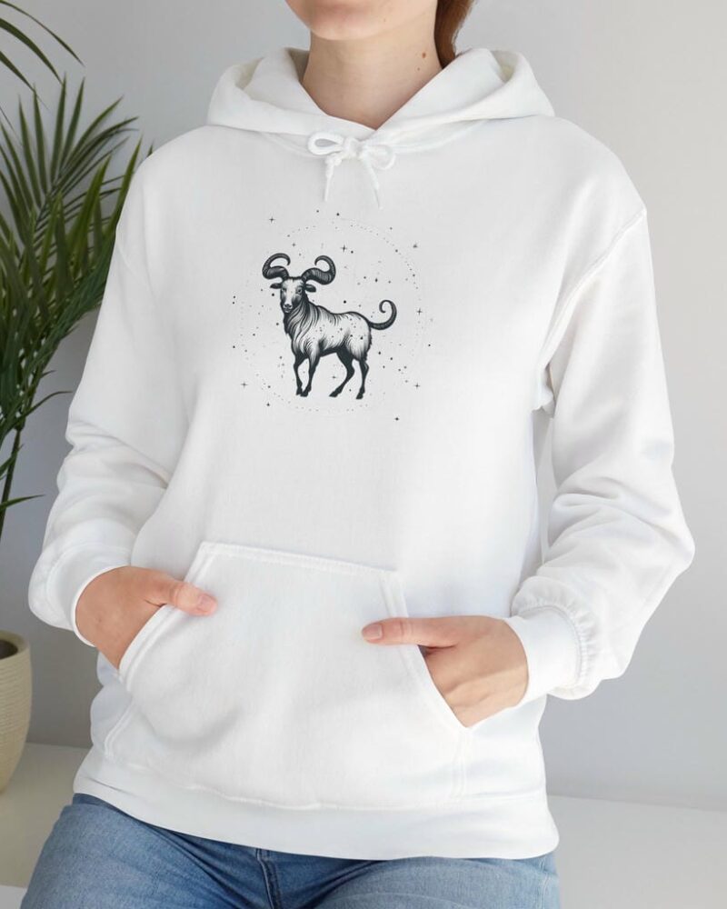 Aries Starry Ram Hoodie - Unisex