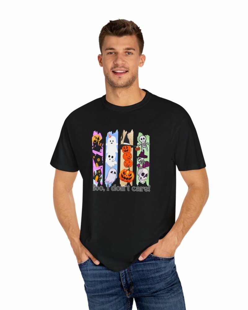 Boo I don't care Halloween T-shirt - Unisex
