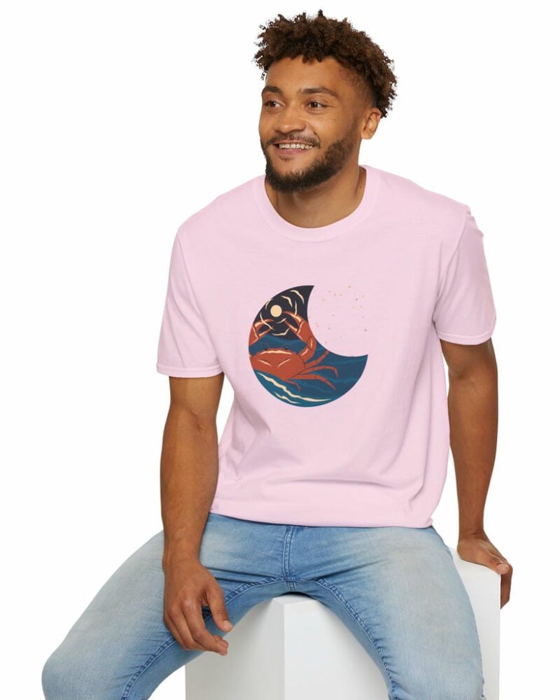 Moon Cancer illustration T-shirt - Unisex