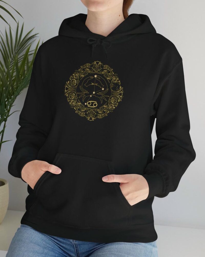 Cancer Zodiac Abstract Hoodie - Unisex