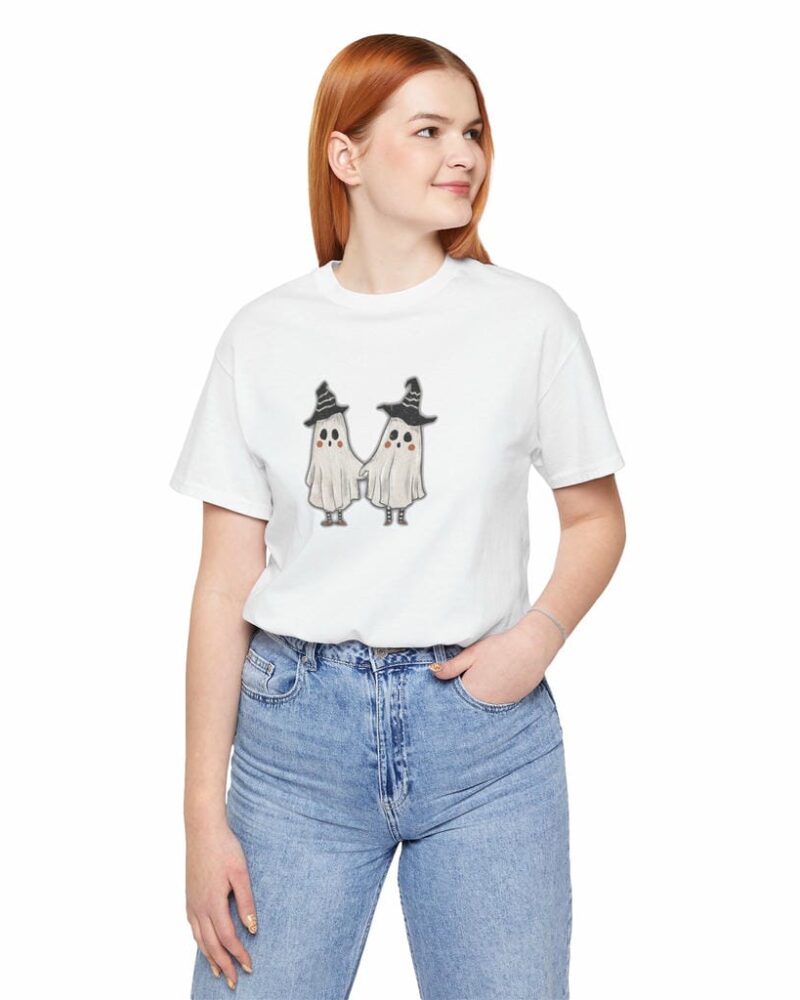 Cute Halloween Ghosts T-shirt - Unisex