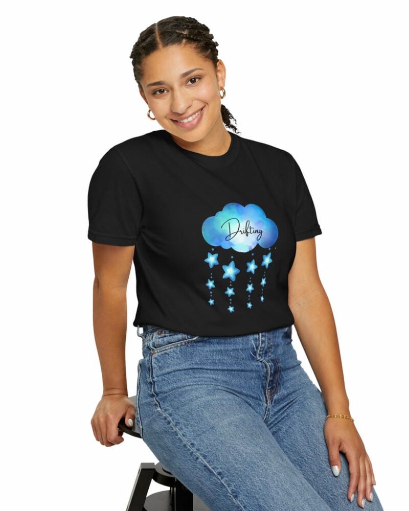 Cloudy Star Drifting T-shirt - Unisex