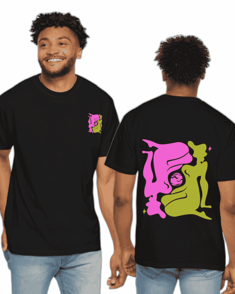 Gemini Abstract T-shirt - Unisex