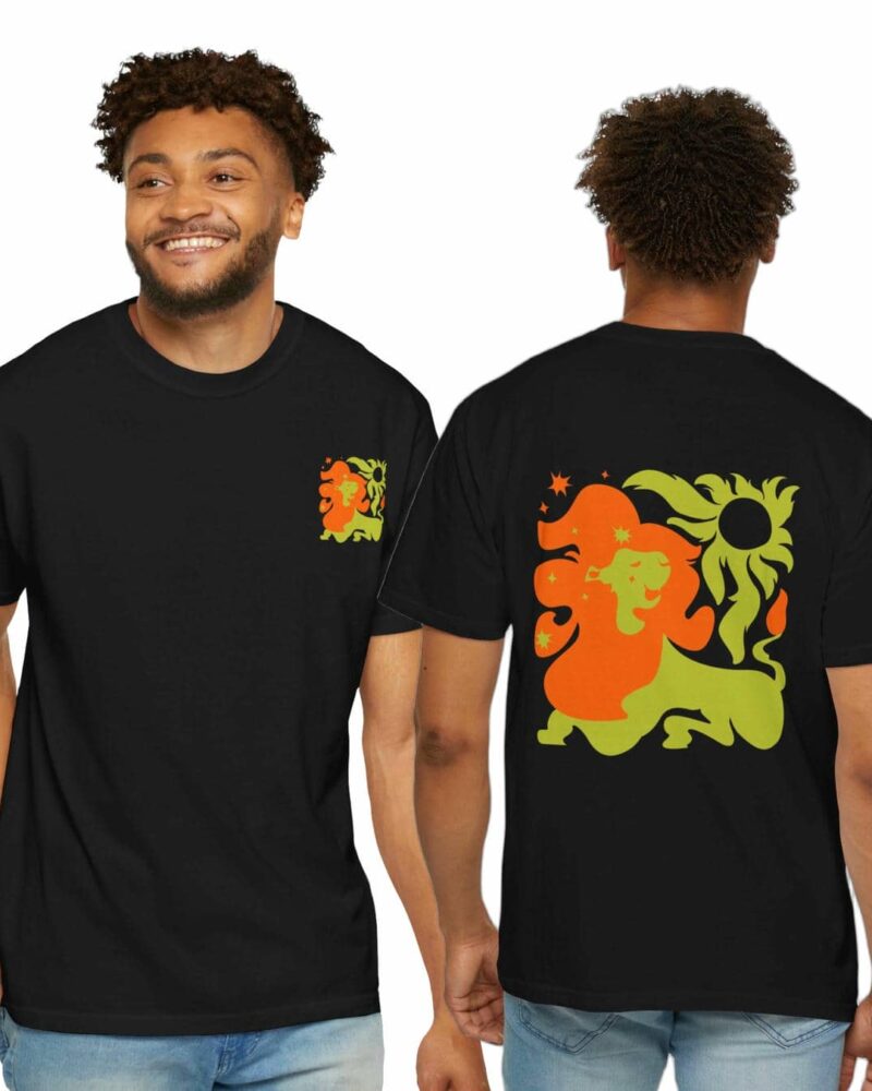 Leo Zodiac Abstract T-shirt - Unisex