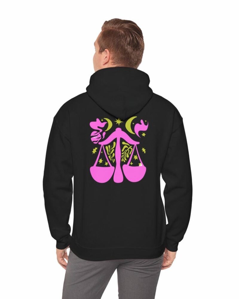 Whimsical Balance Unisex Hoodie for Libra