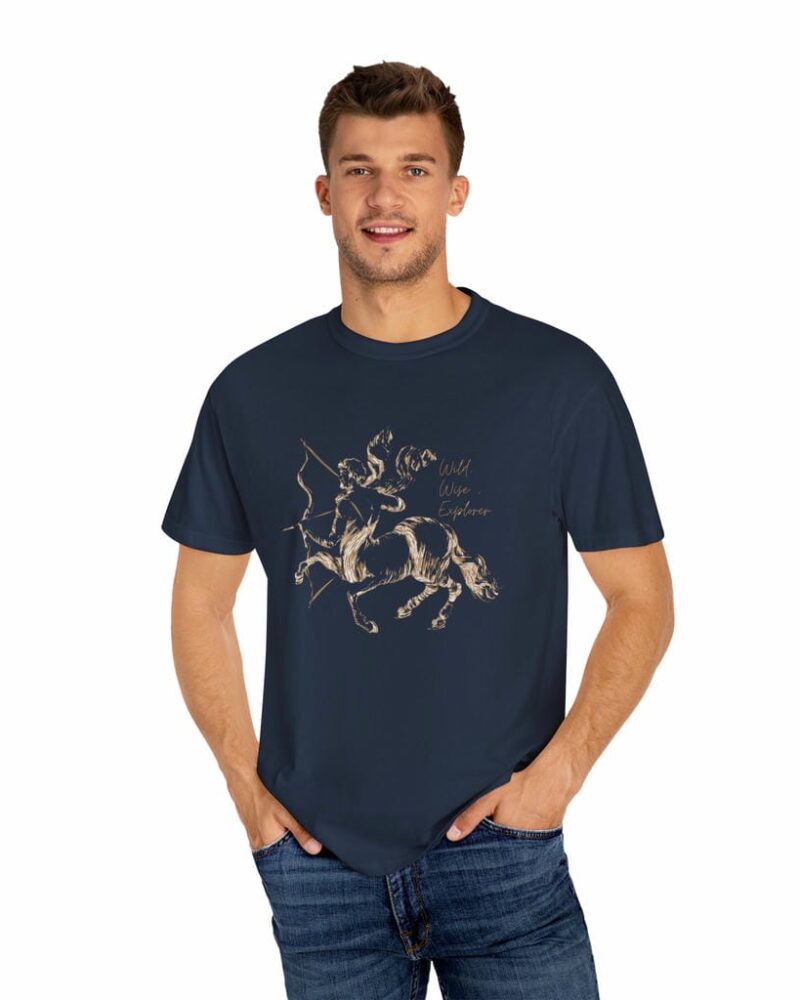 Wild, Wise Explorer Sagittarius T-shirt - Unisex