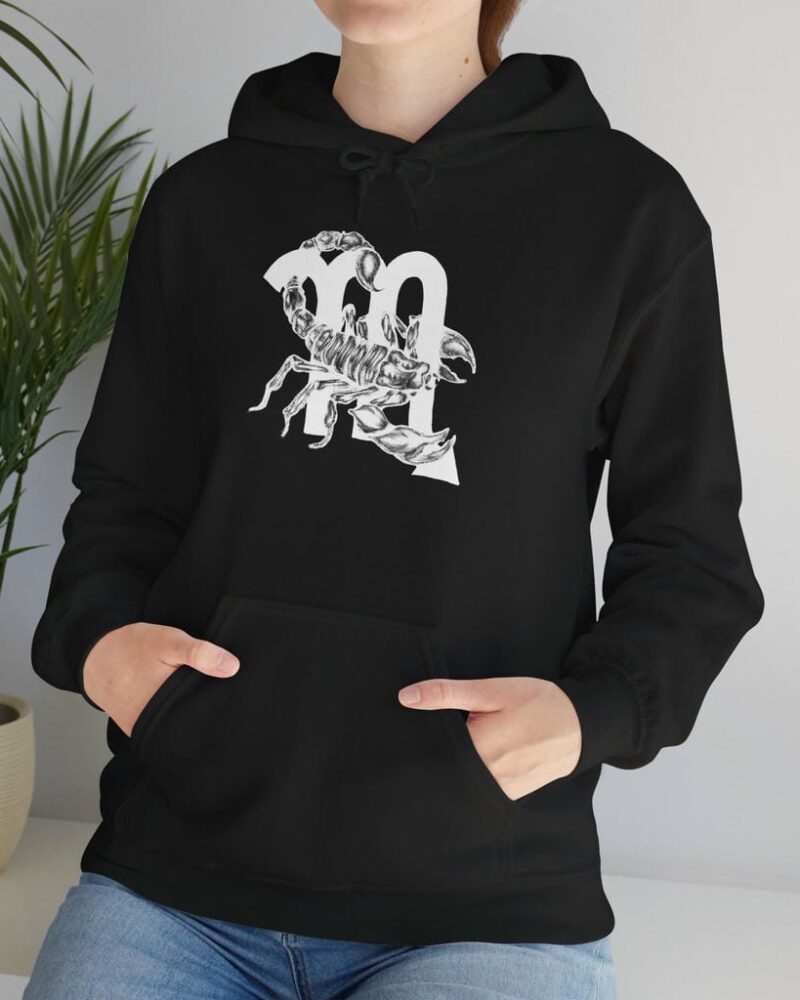 Artistic Scorpio hoodie - Unisex