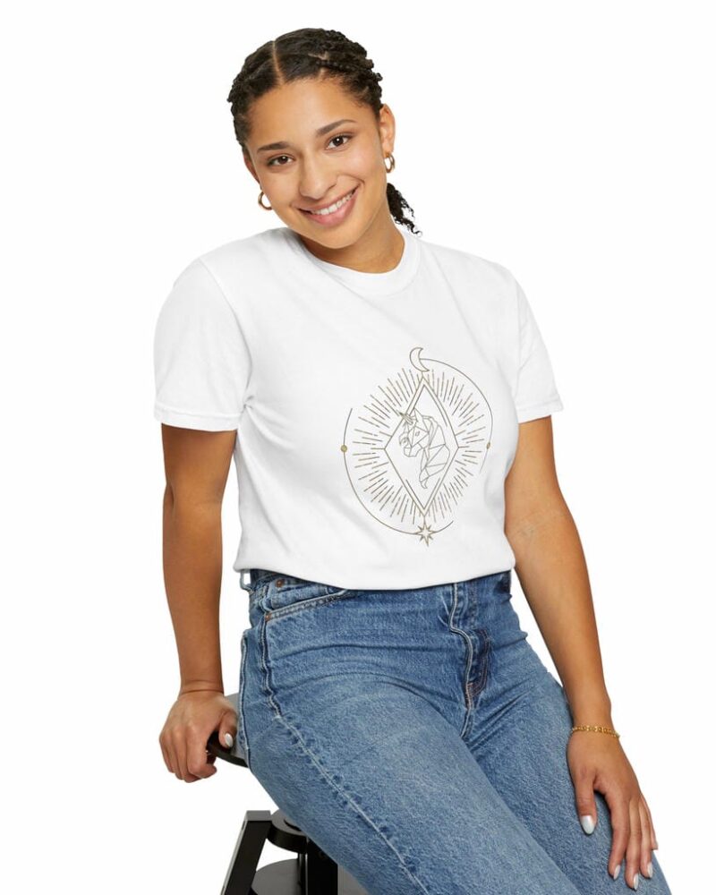 Sun Moon Star Taurus Zodiac T-shirt - Unisex