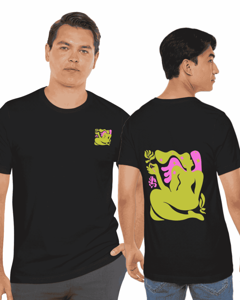 Virgo Zodiac Abstract T-shirt - Unisex