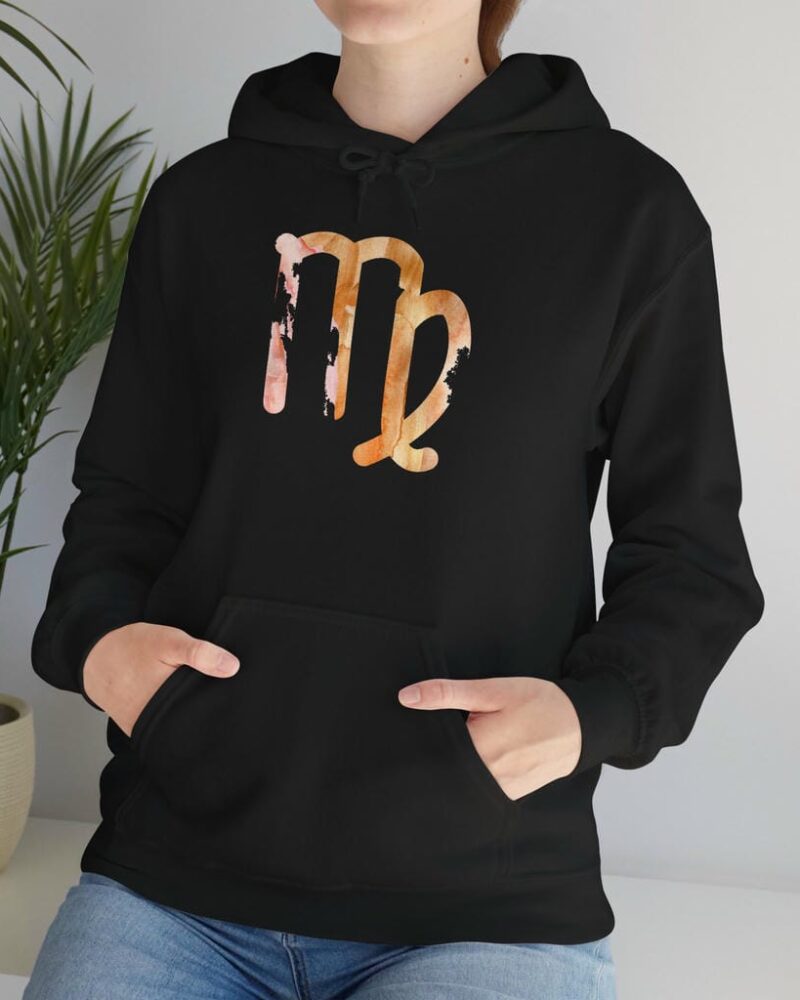 Watercolor Virgo Zodiac Hoodie - Unisex